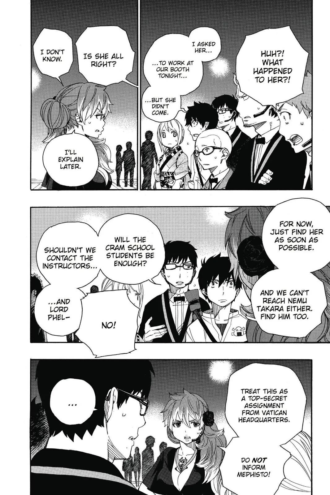 Blue Exorcist, chapter 48, page 19