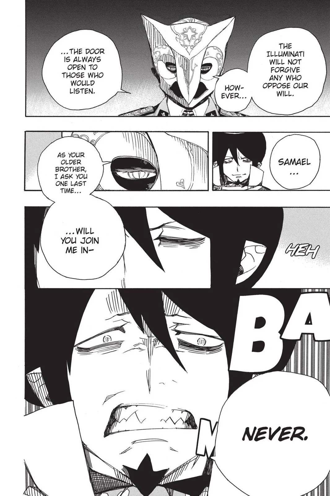 Blue Exorcist, chapter 49, page 18