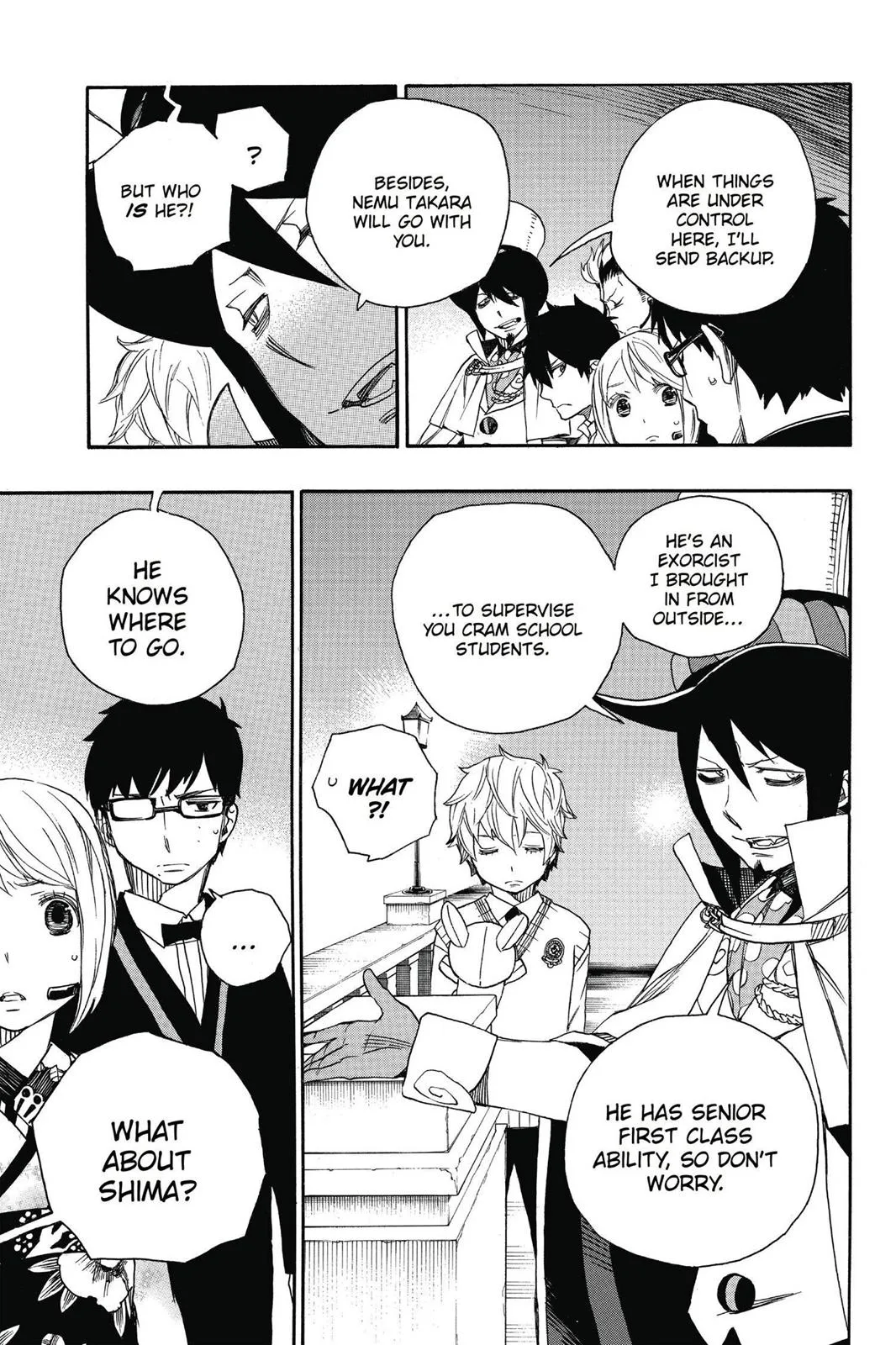 Blue Exorcist, chapter 49, page 32