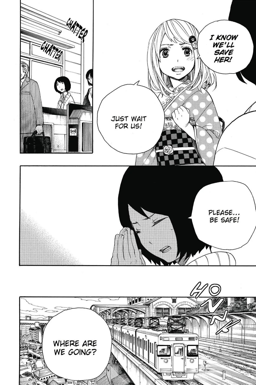 Blue Exorcist, chapter 50, page 8
