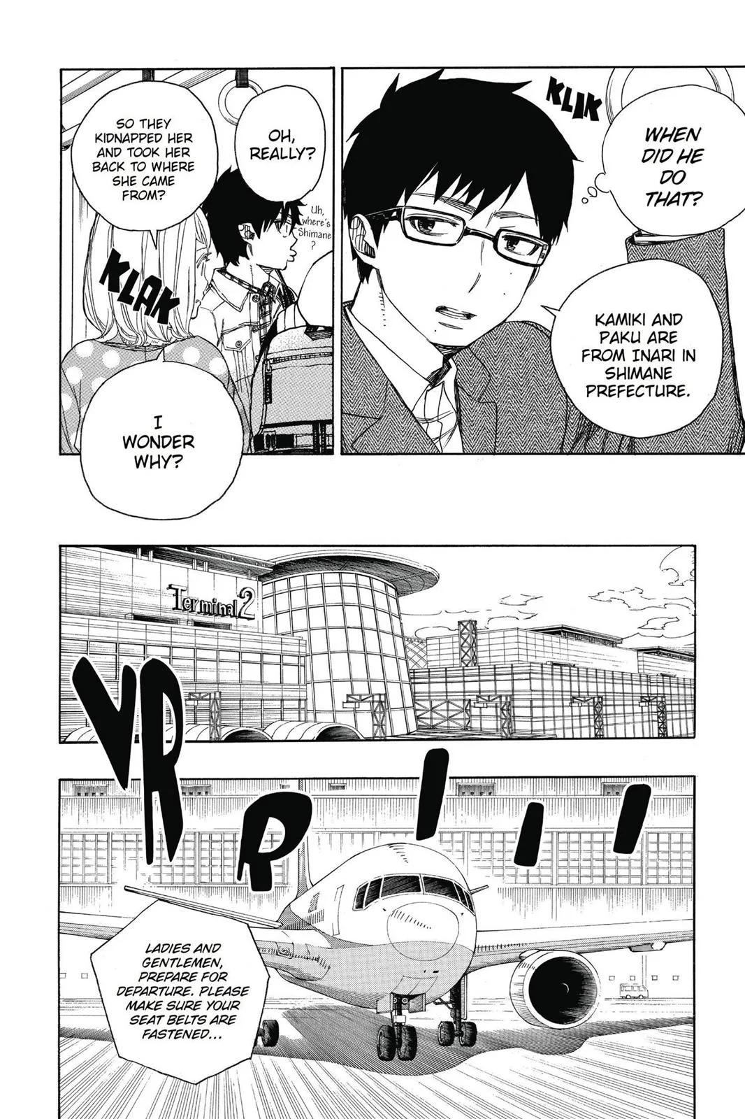 Blue Exorcist, chapter 50, page 10