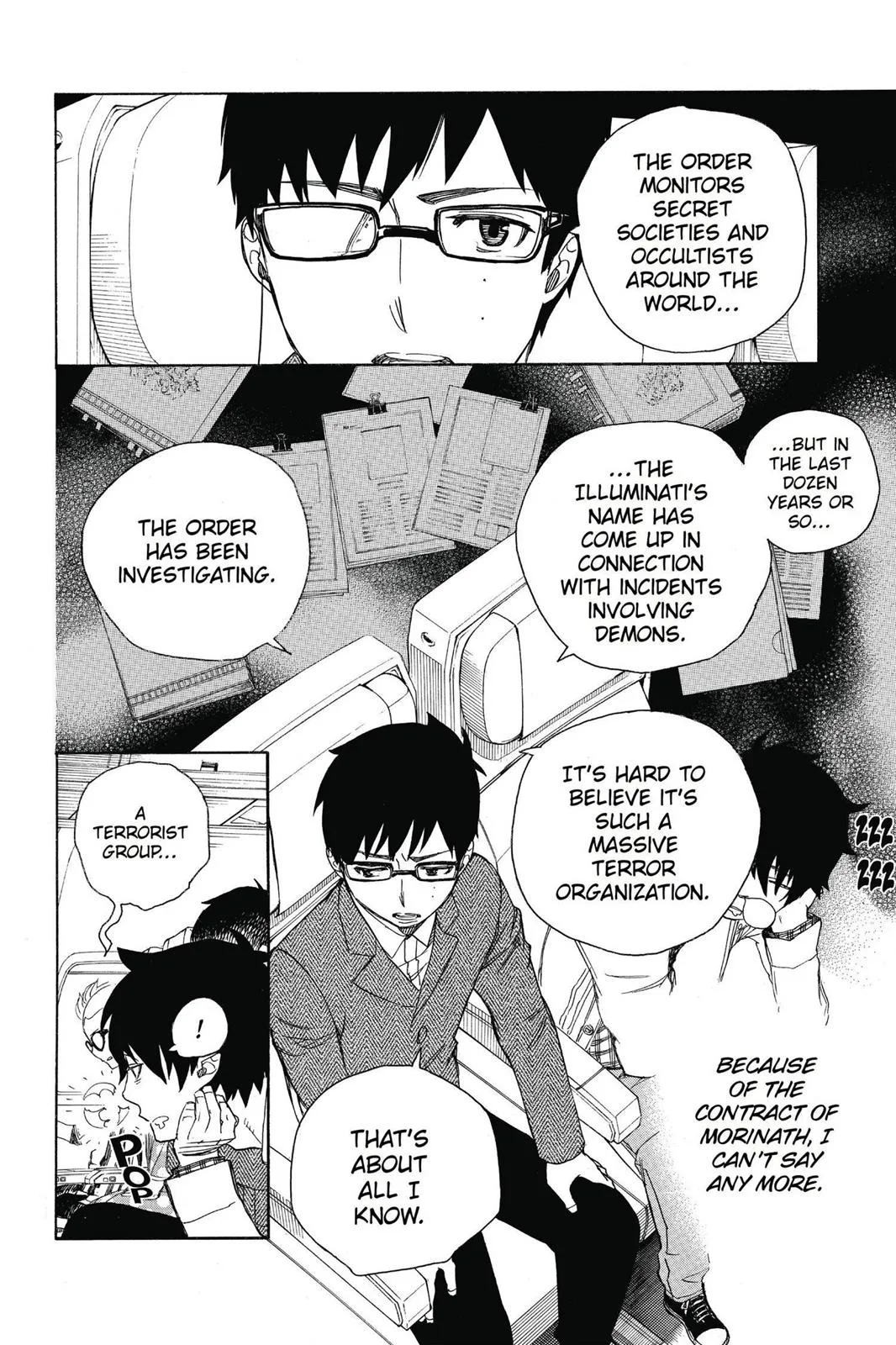 Blue Exorcist, chapter 50, page 14