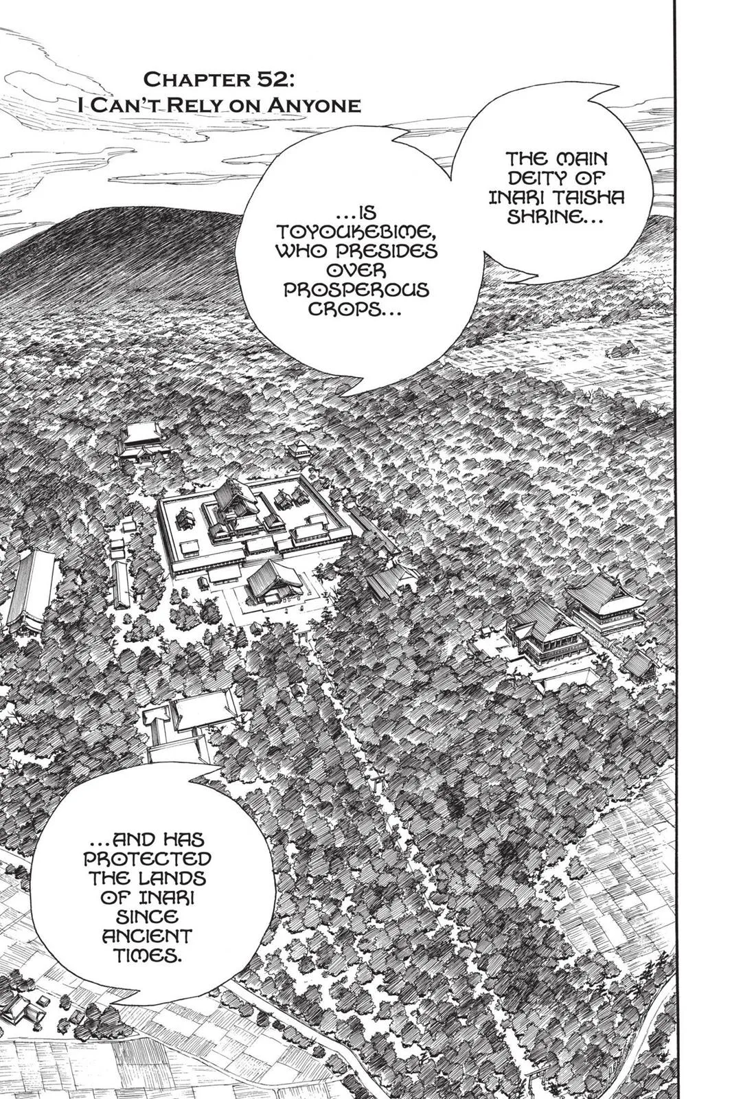 Blue Exorcist, chapter 52, page 1
