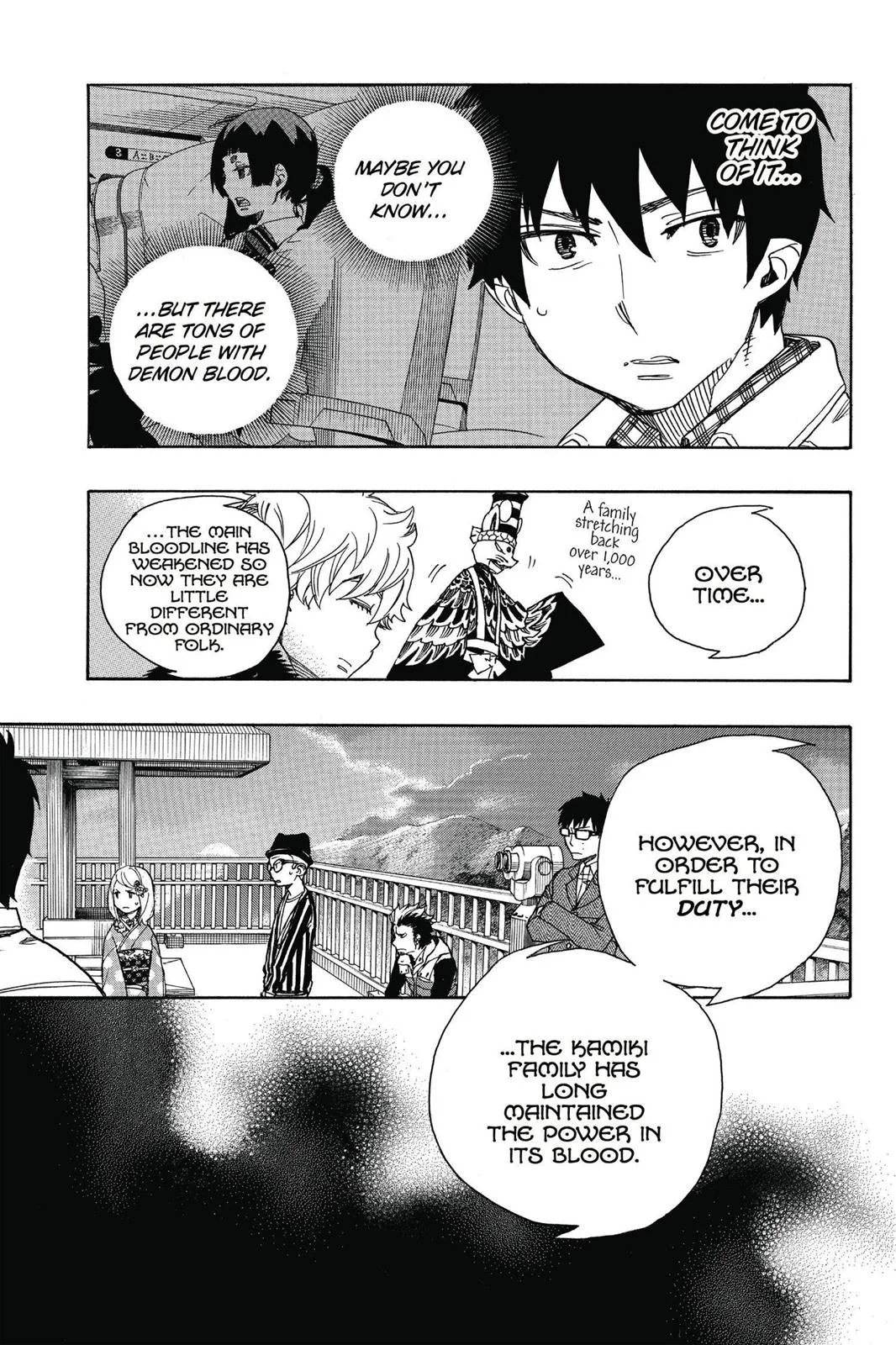 Blue Exorcist, chapter 52, page 3