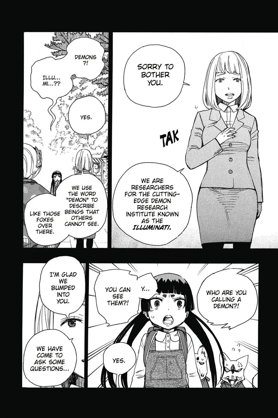 Blue Exorcist, chapter 52, page 18
