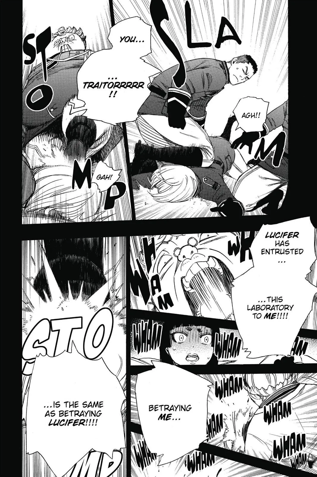 Blue Exorcist, chapter 53, page 28
