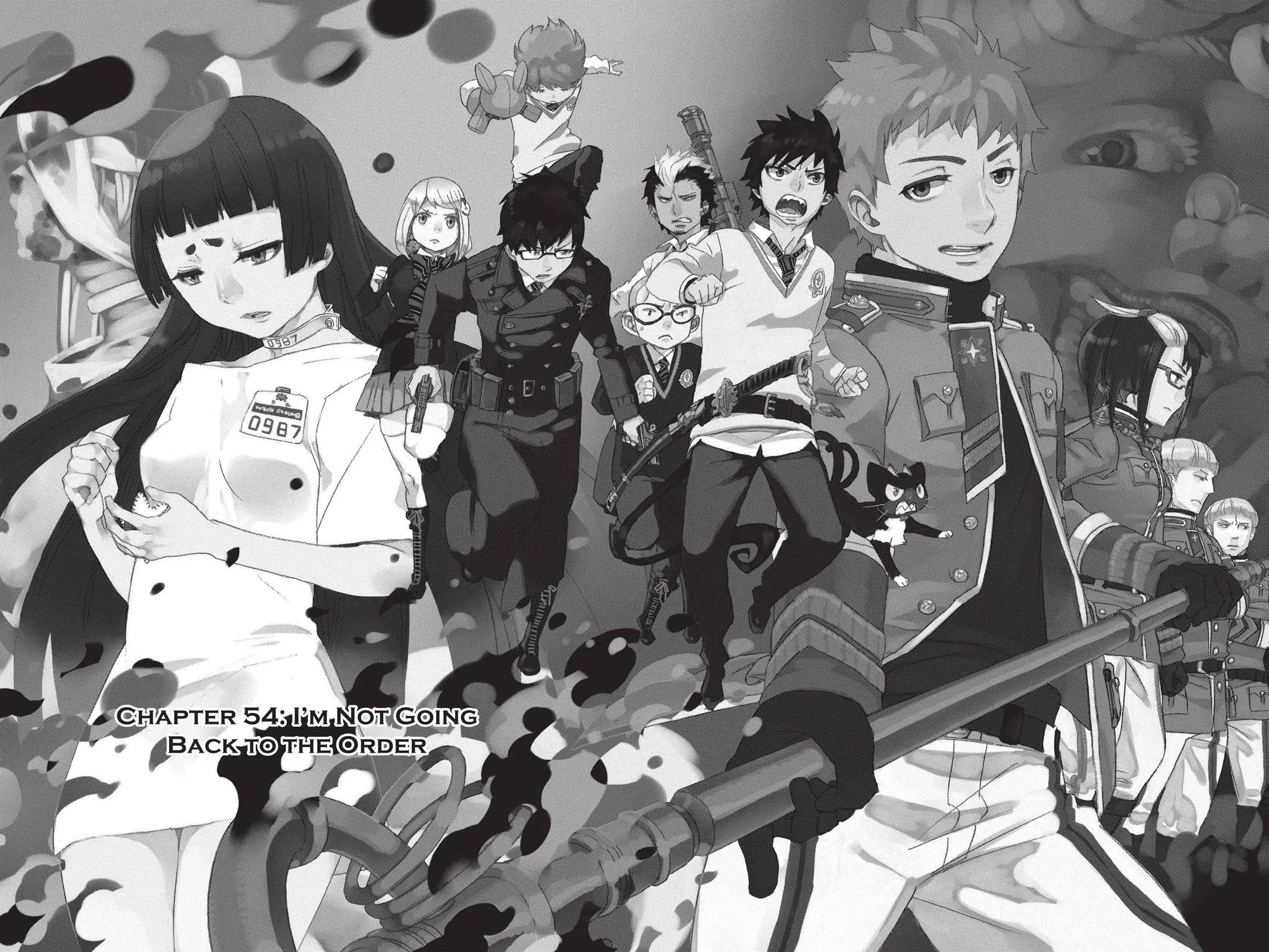 Blue Exorcist, chapter 54, page 1