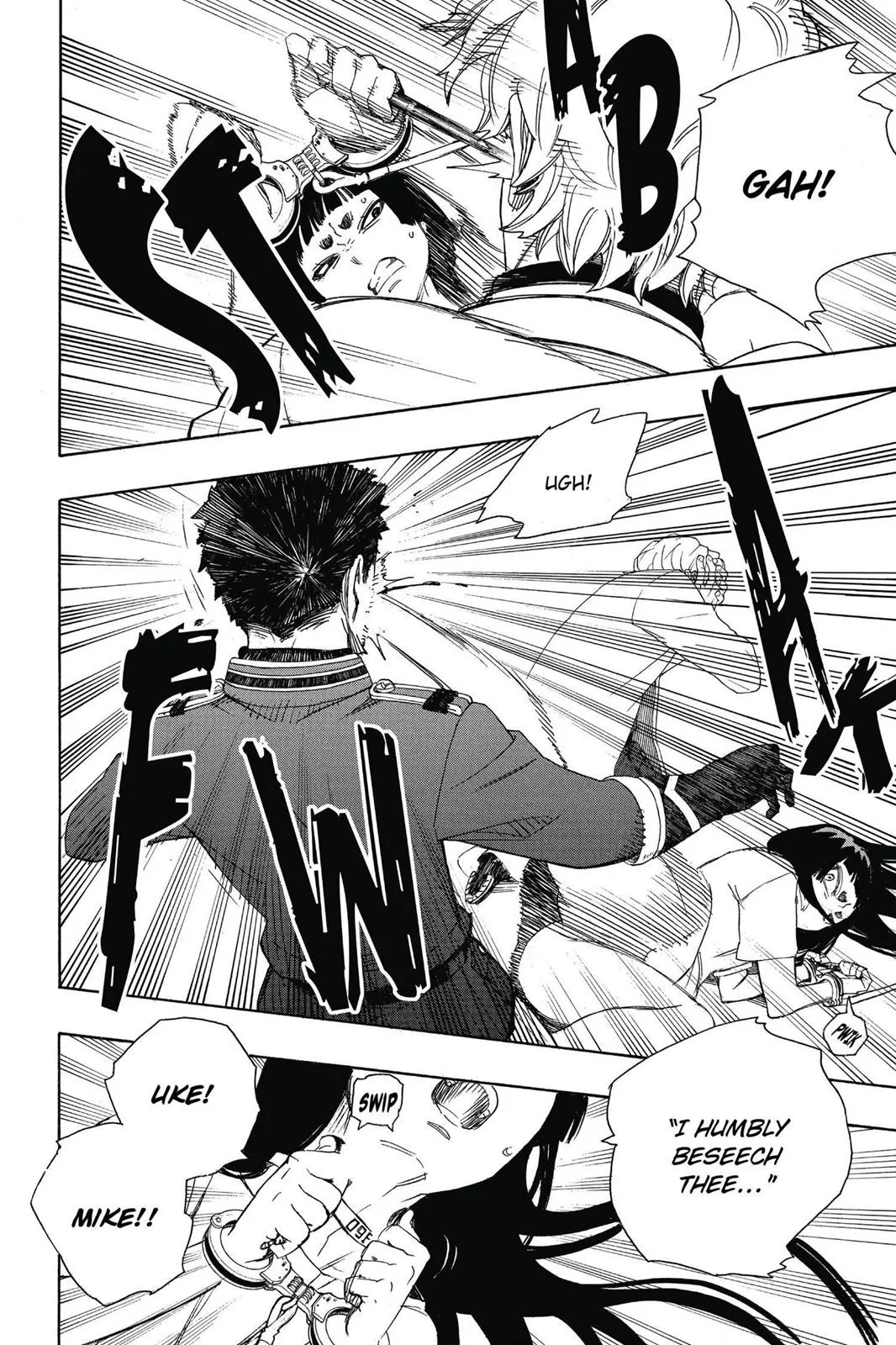 Blue Exorcist, chapter 54, page 8