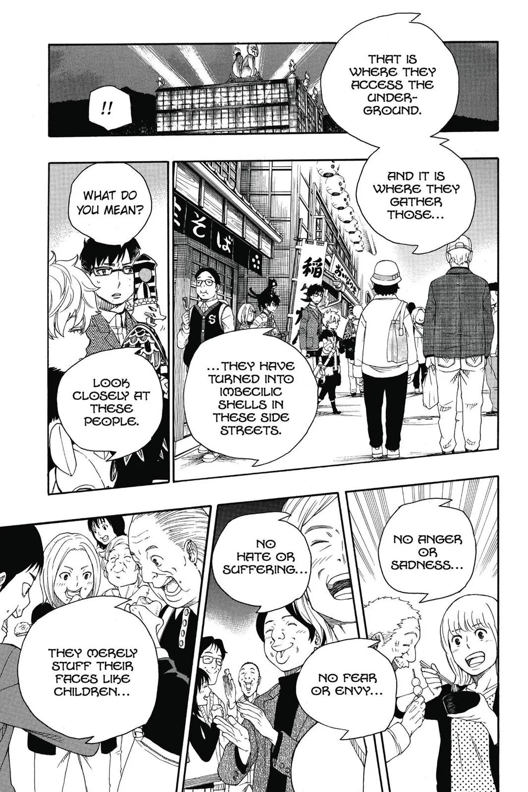 Blue Exorcist, chapter 54, page 13