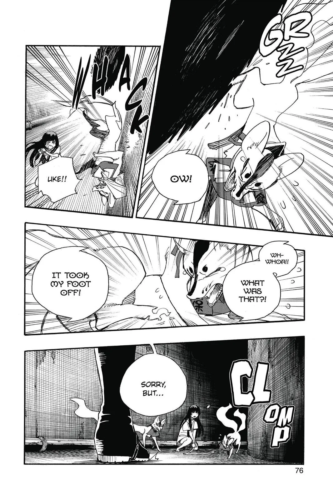 Blue Exorcist, chapter 54, page 33