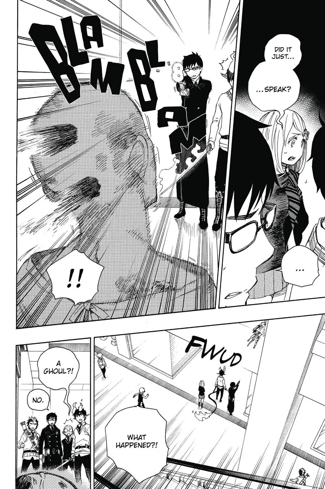 Blue Exorcist, chapter 55, page 4
