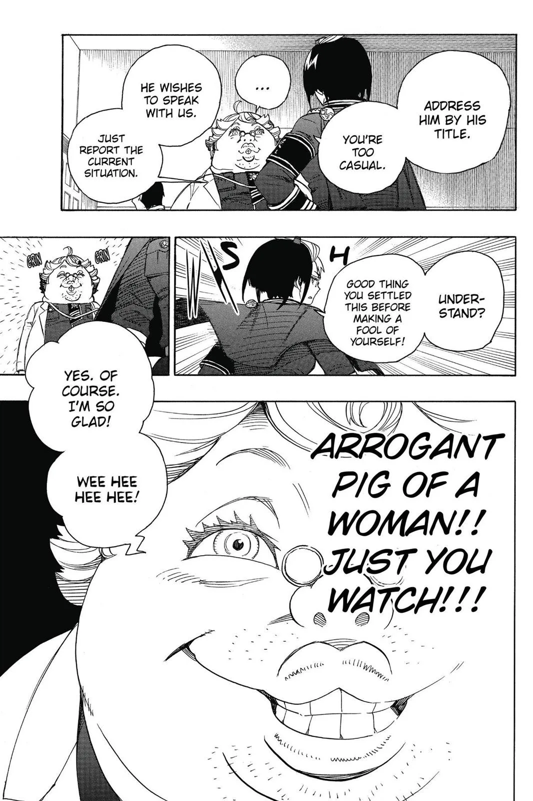 Blue Exorcist, chapter 55, page 33