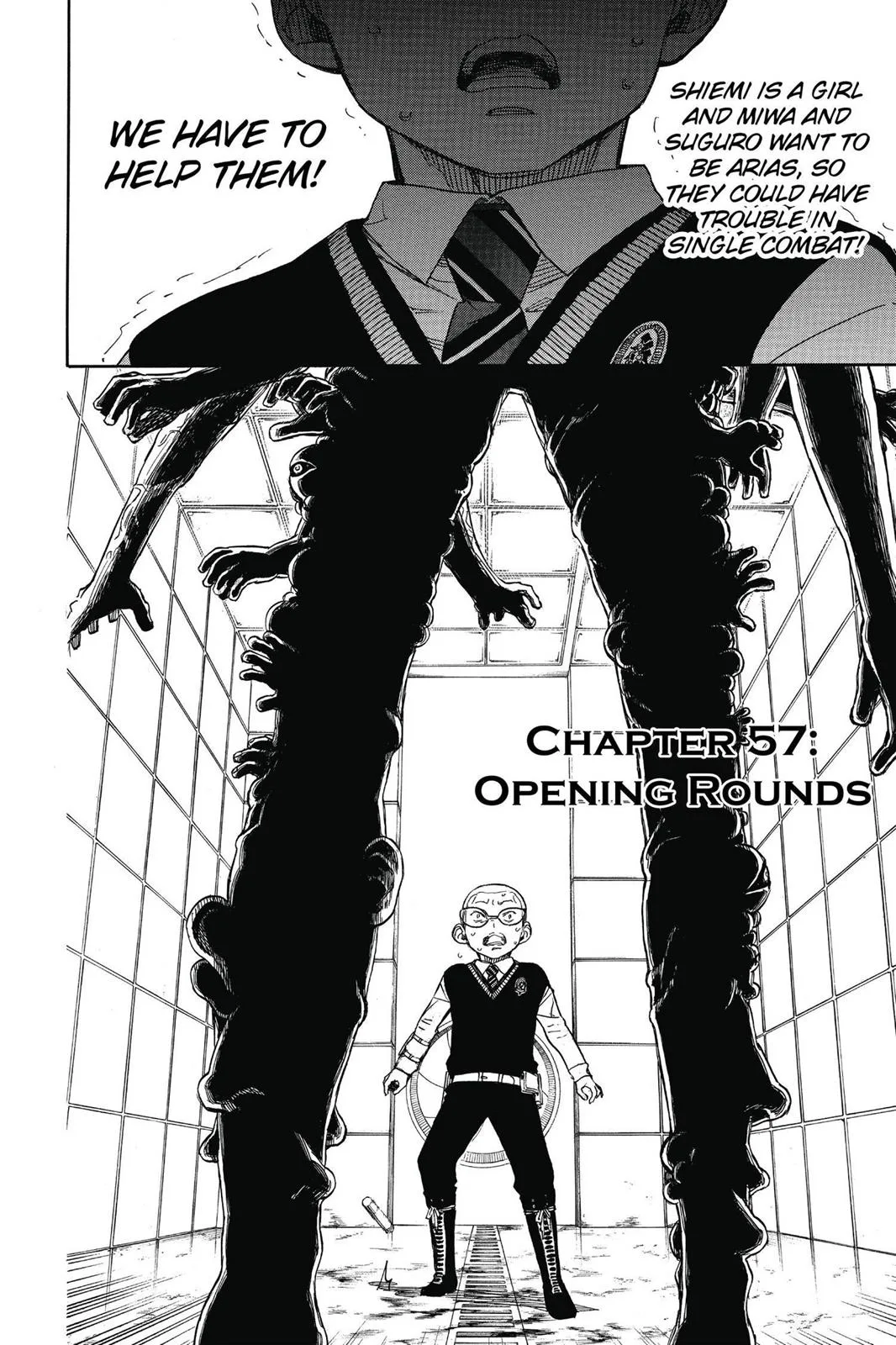 Blue Exorcist, chapter 57, page 2
