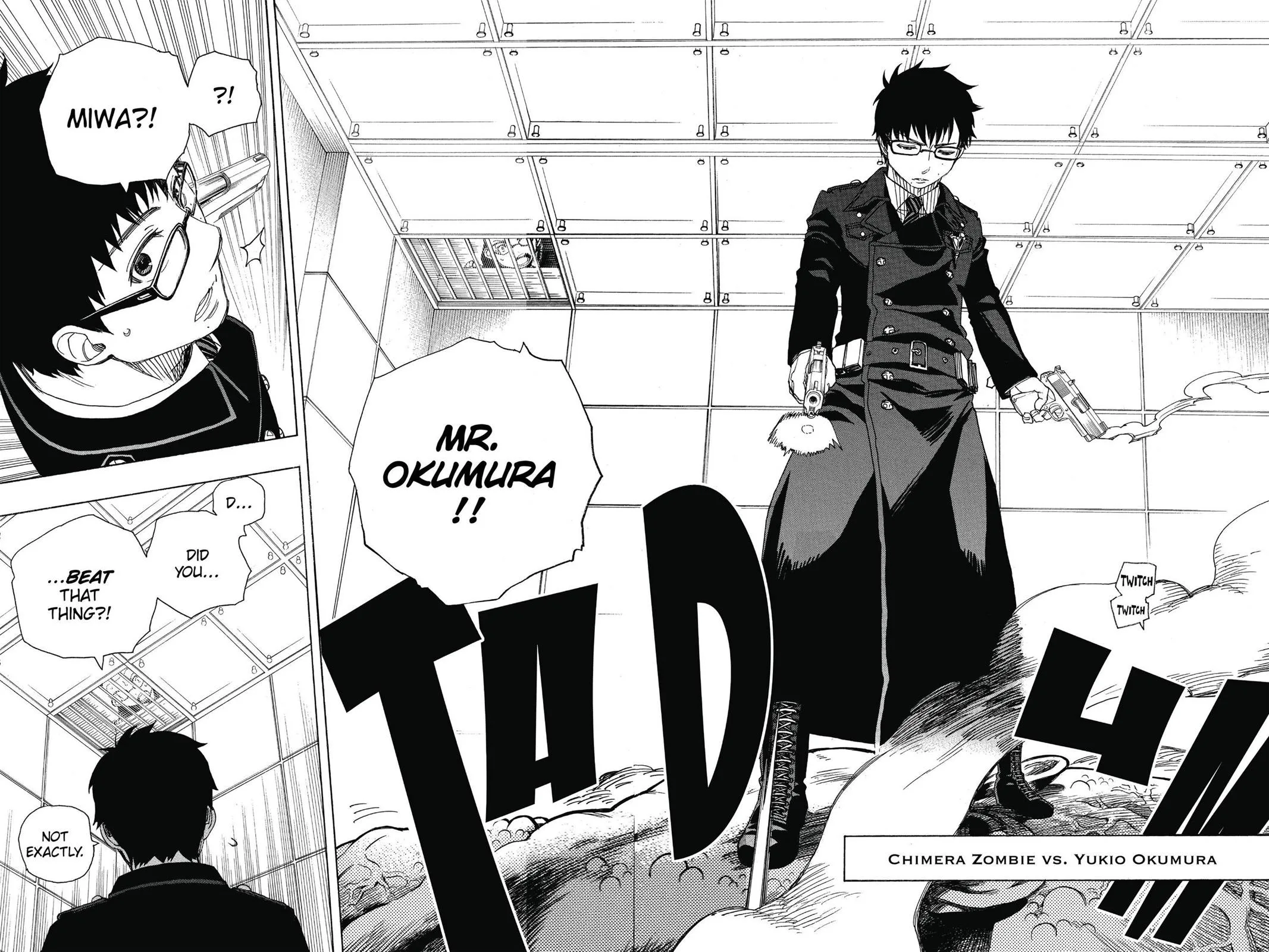 Blue Exorcist, chapter 57, page 22