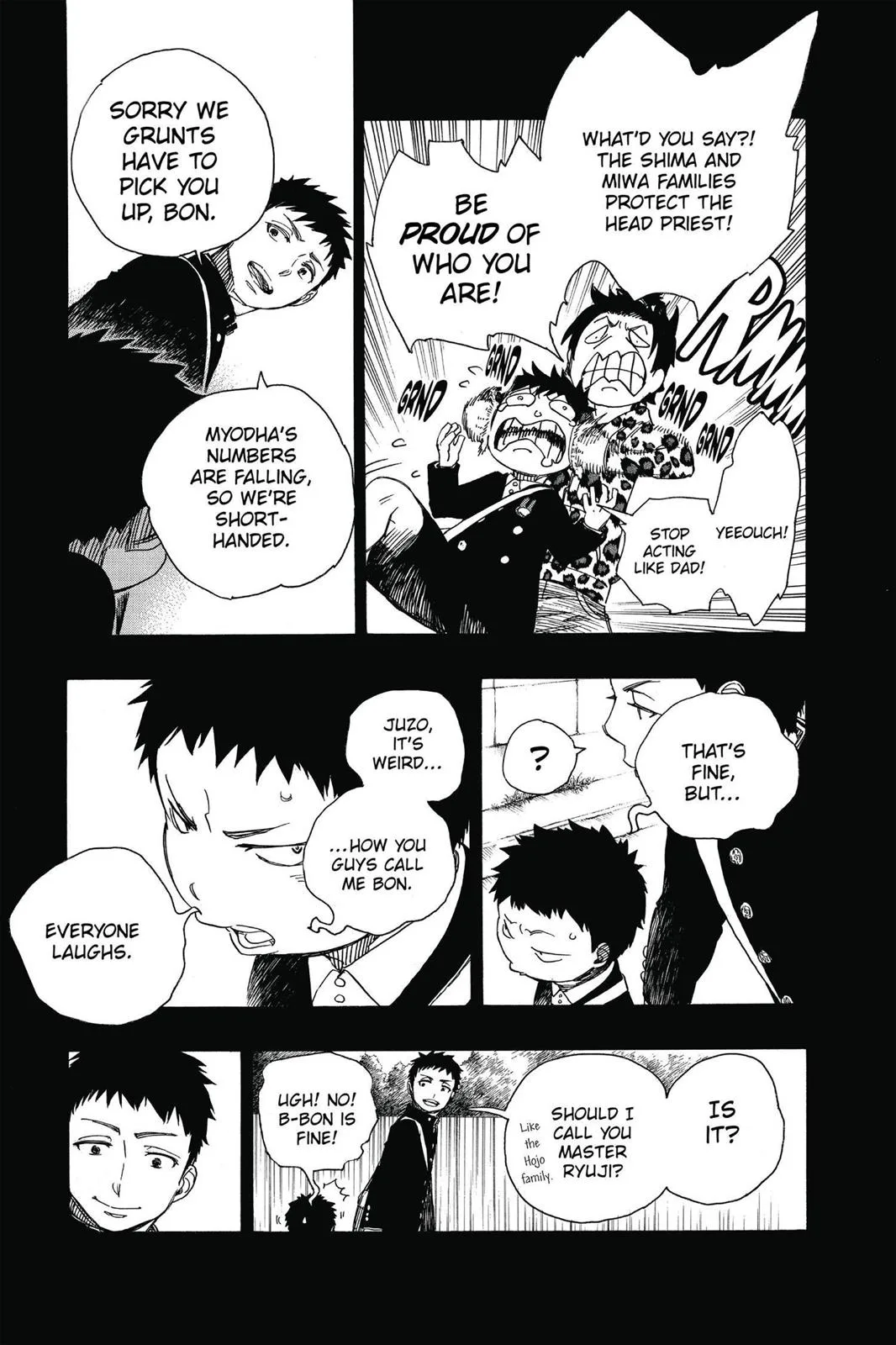 Blue Exorcist, chapter 58, page 27