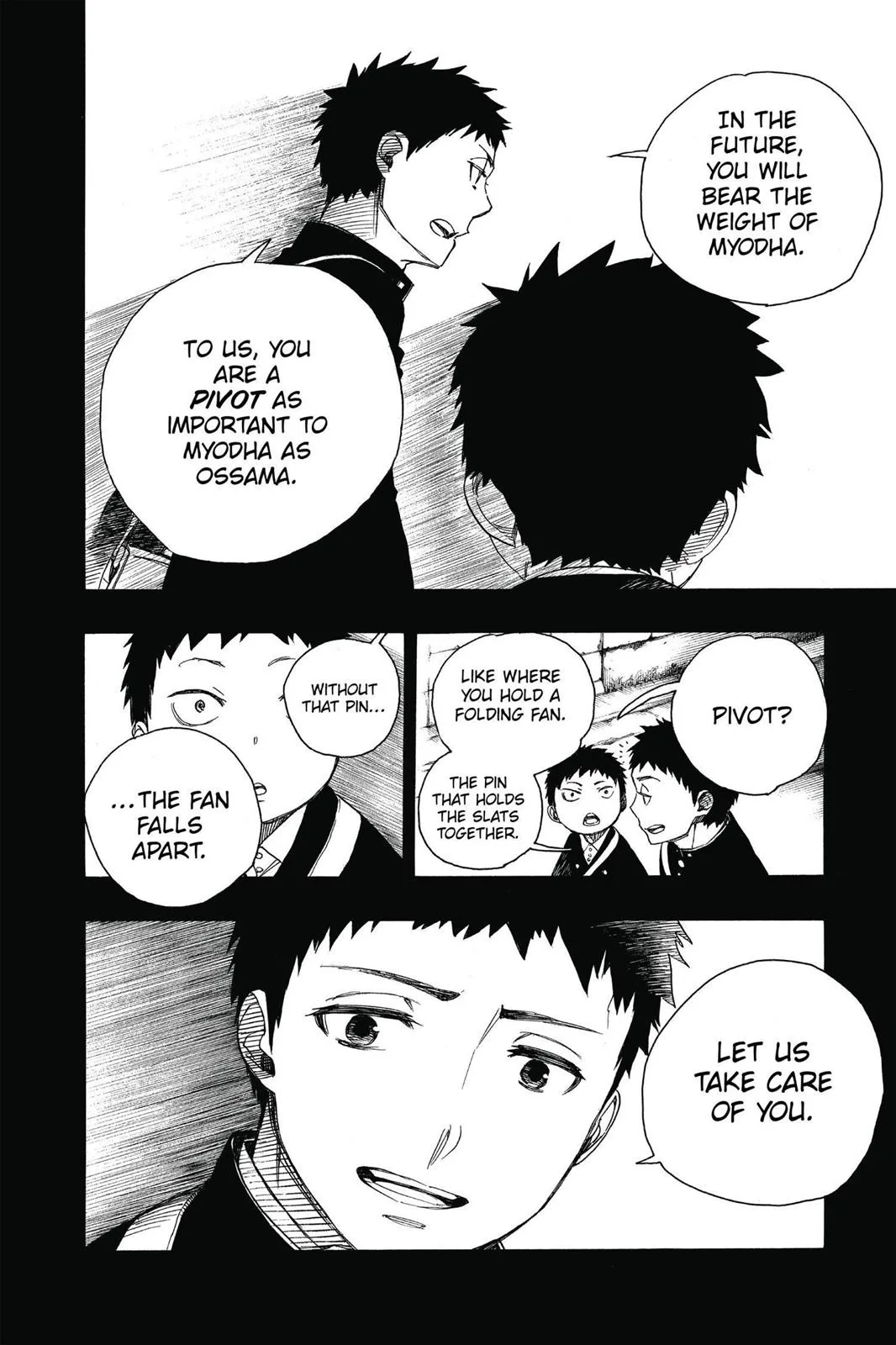Blue Exorcist, chapter 58, page 28