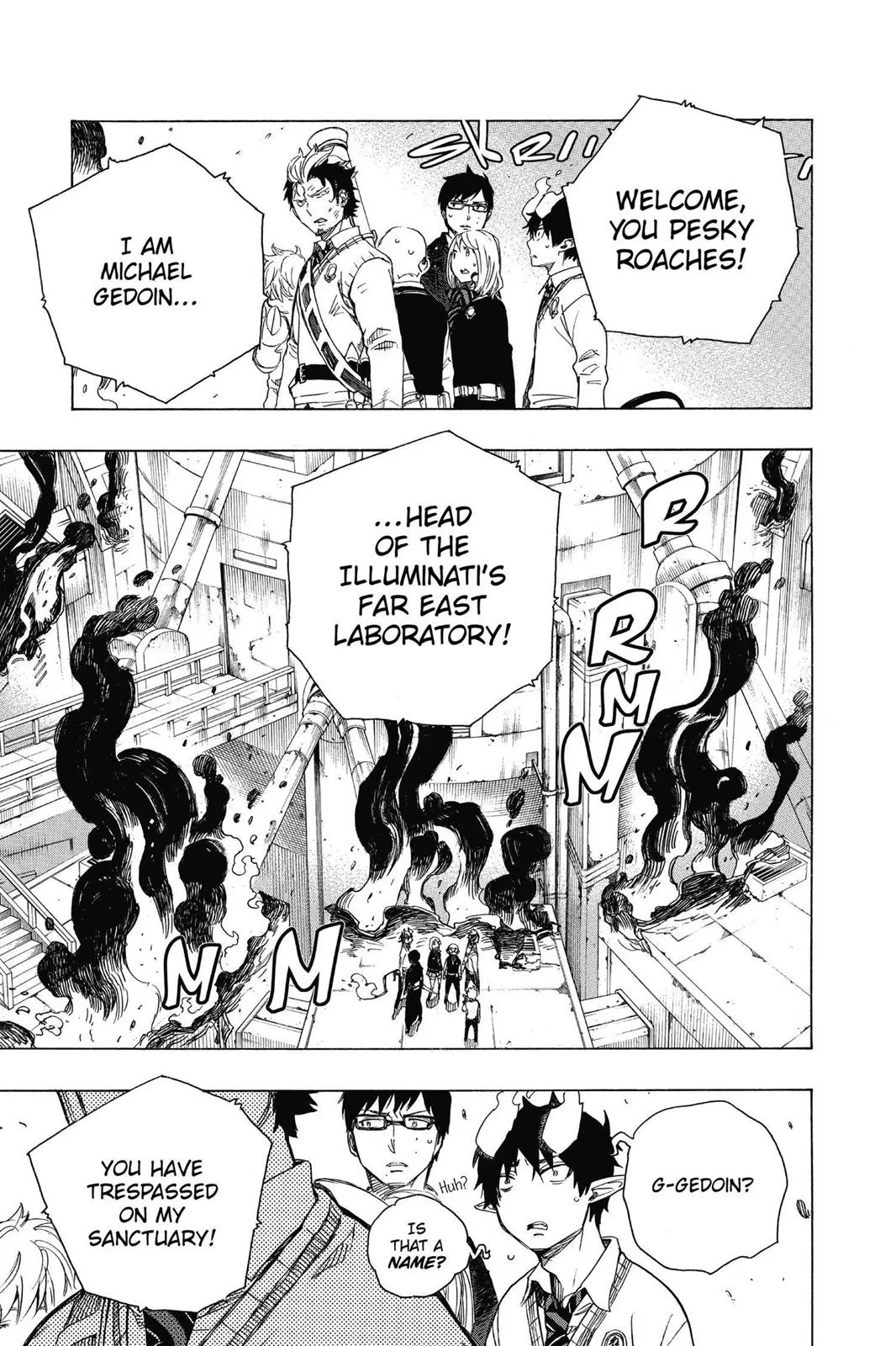 Blue Exorcist, chapter 59, page 5