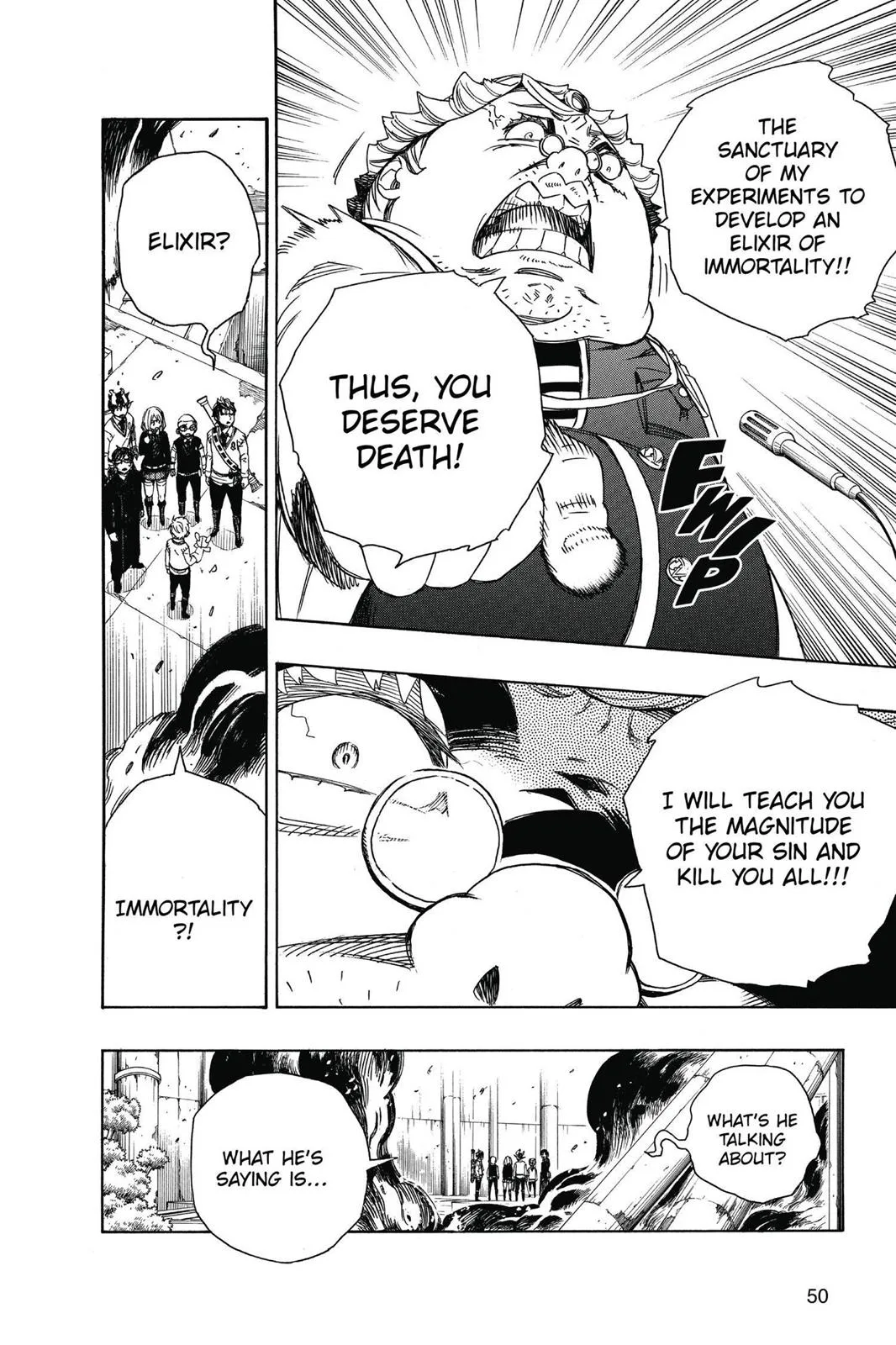 Blue Exorcist, chapter 59, page 6
