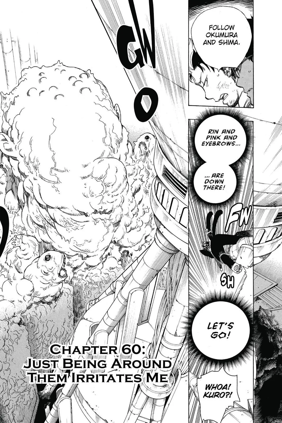 Blue Exorcist, chapter 60, page 3