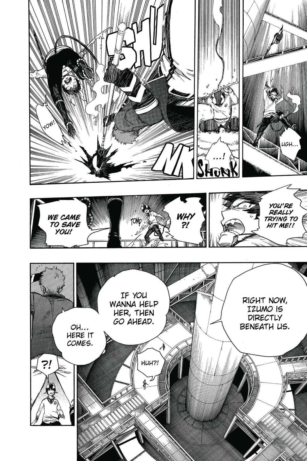 Blue Exorcist, chapter 60, page 4