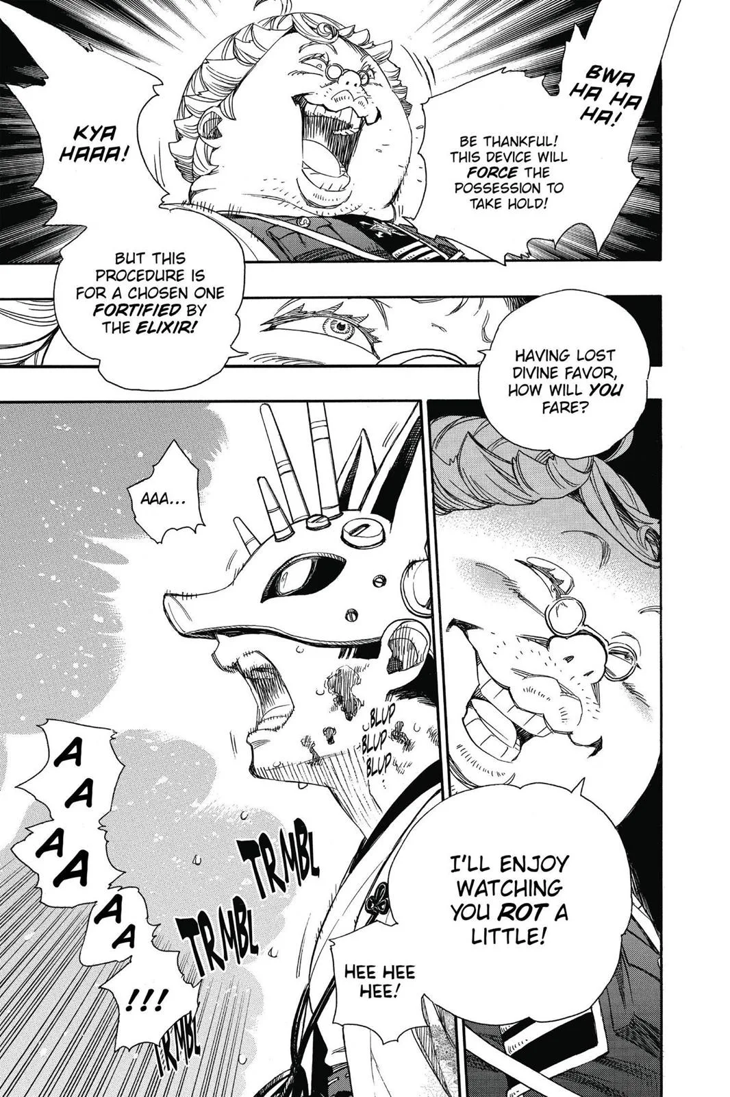 Blue Exorcist, chapter 60, page 17
