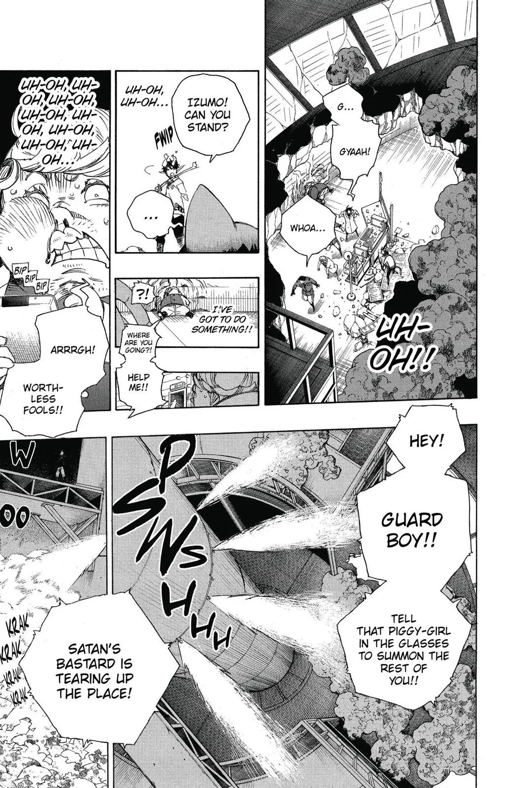 Blue Exorcist, chapter 61, page 8