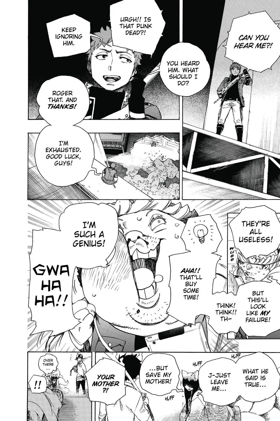 Blue Exorcist, chapter 61, page 9