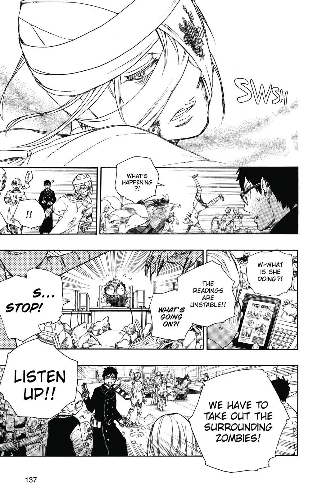 Blue Exorcist, chapter 61, page 20