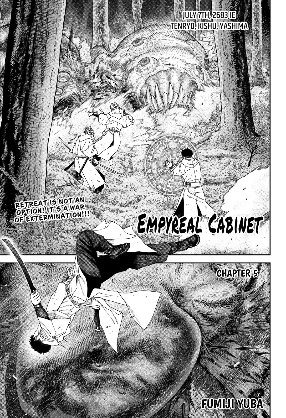 Empyreal Cabinet, chapter 5, page 1