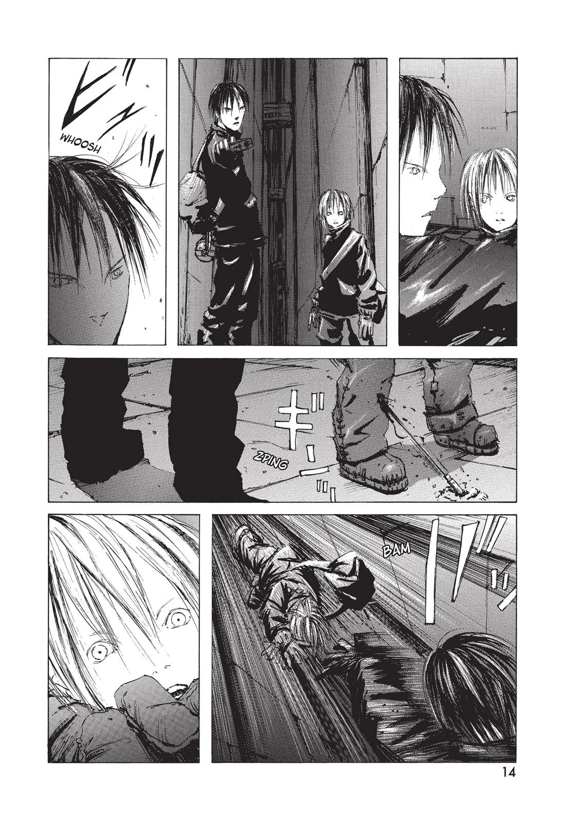BLAME!, chapter 1, page 14