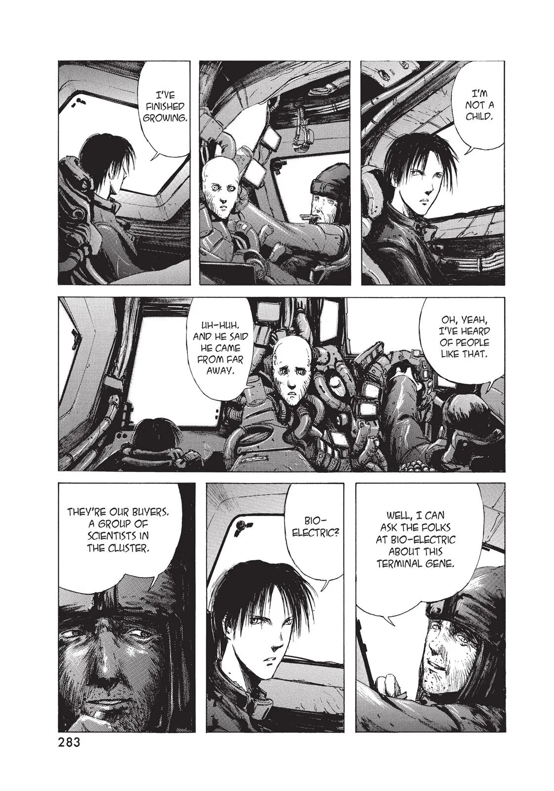 BLAME!, chapter 8, page 28
