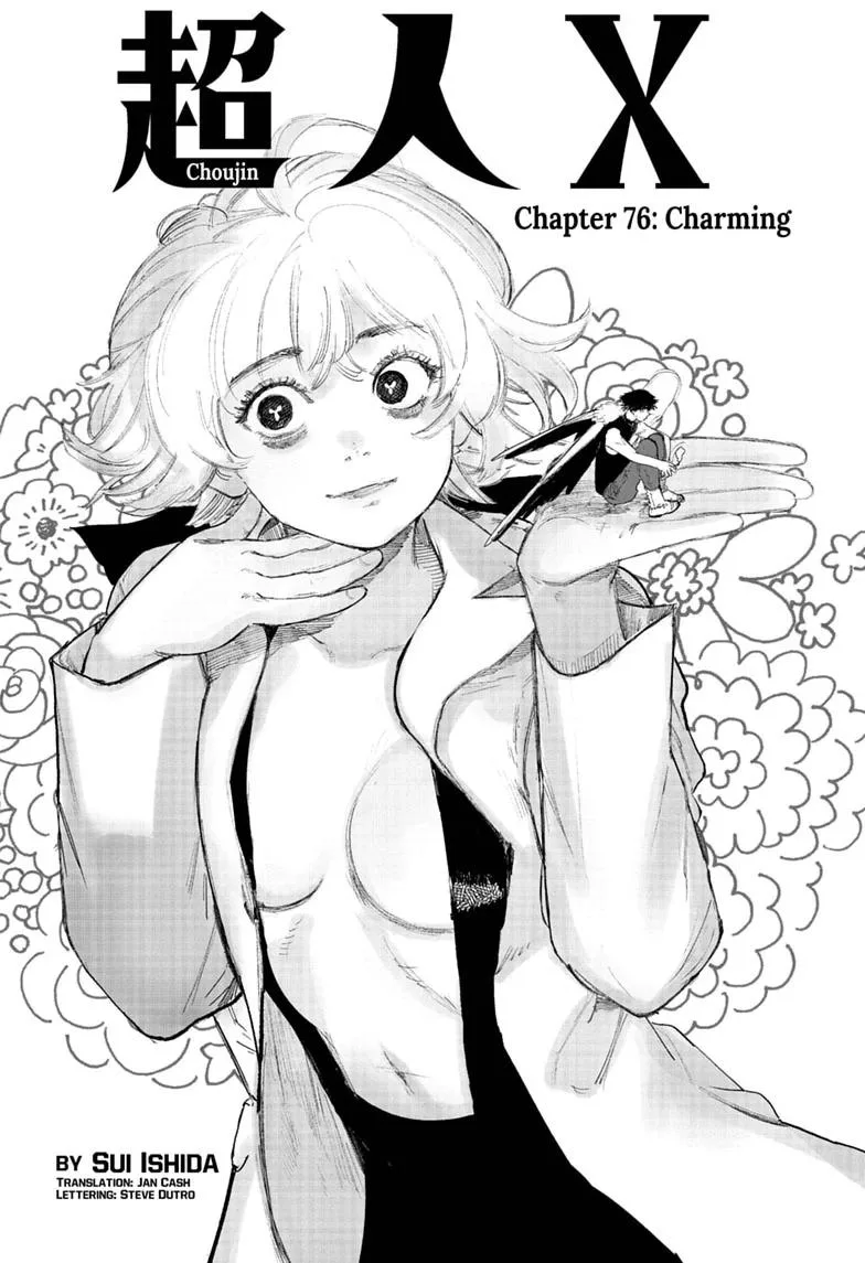 Choujin X, chapter 76, page 1