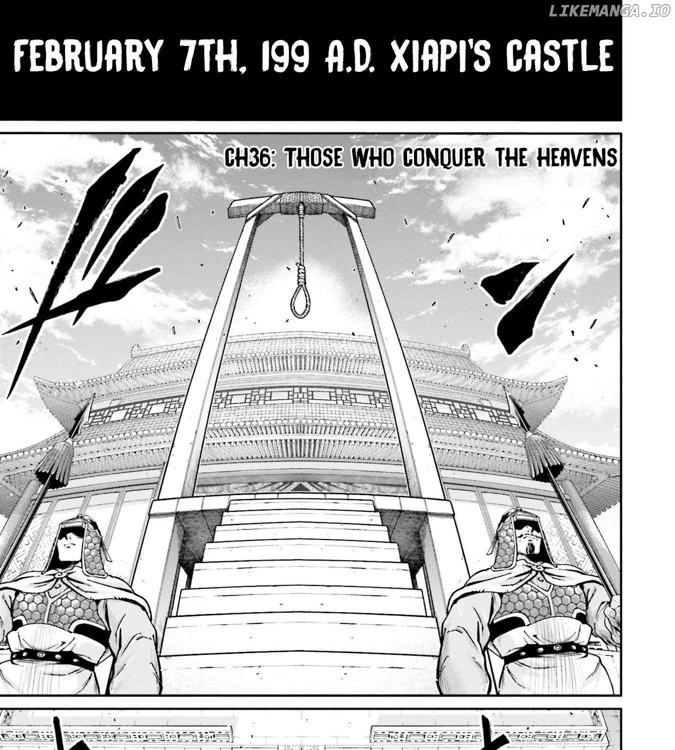 Record of Ragnarok: The Legend of Lu Bu, chapter 36, page 1
