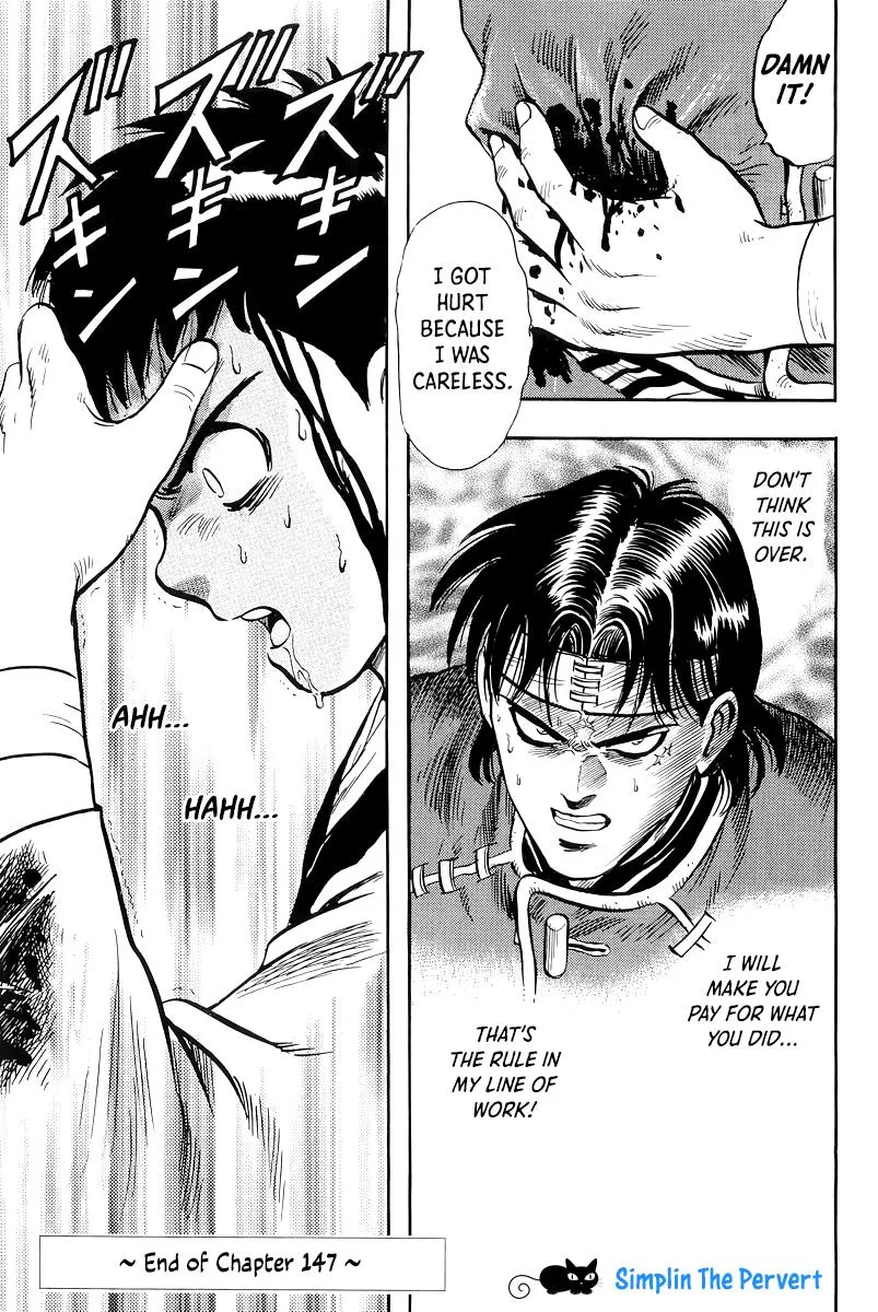 Tekken Chinmi, chapter 147, page 45