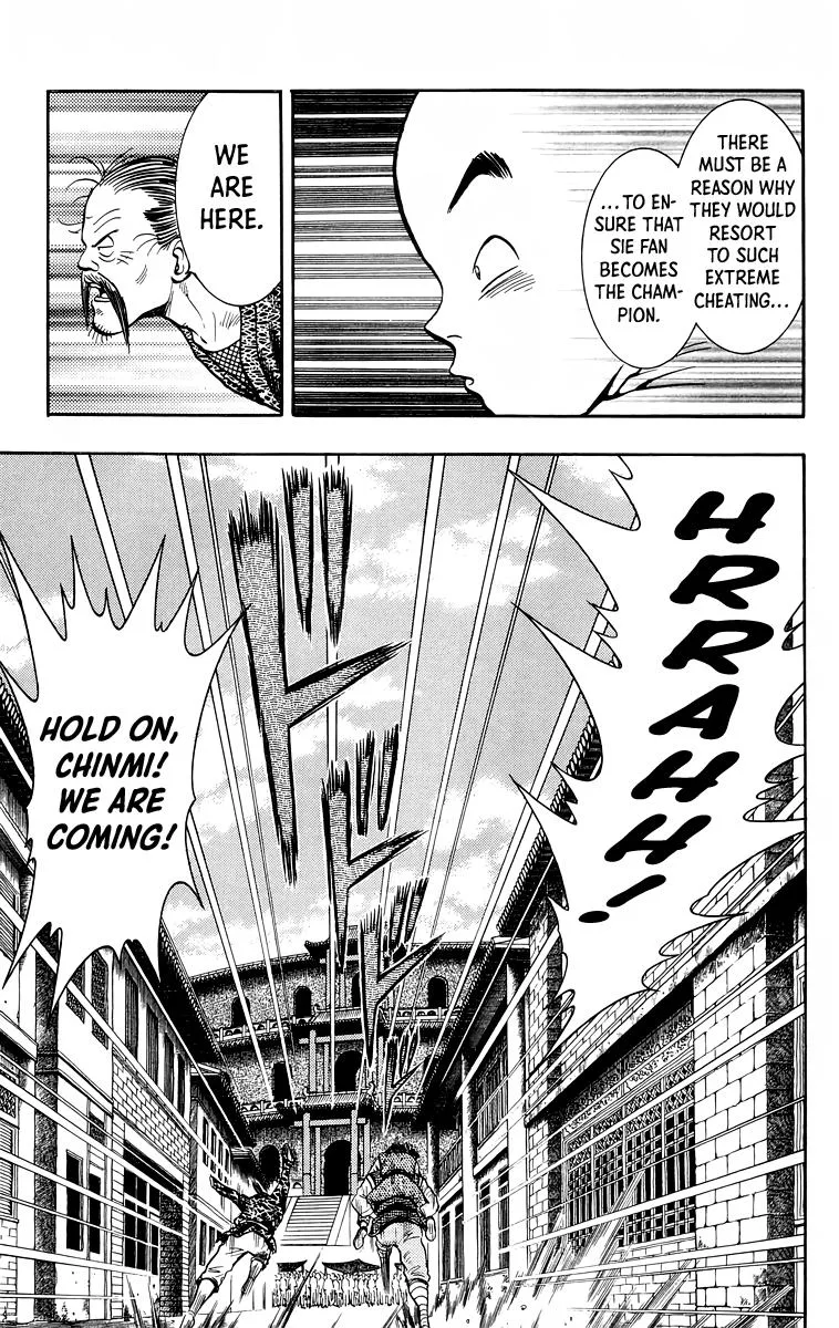 Tekken Chinmi, chapter 152, page 22