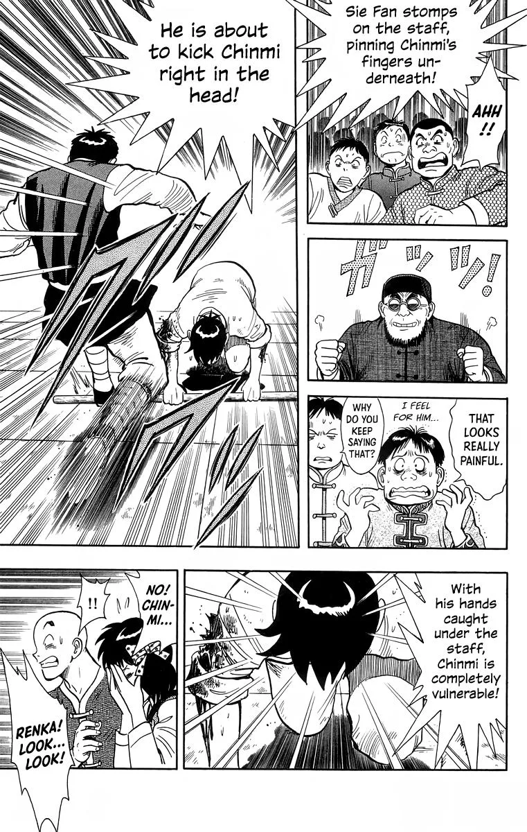 Tekken Chinmi, chapter 153, page 36