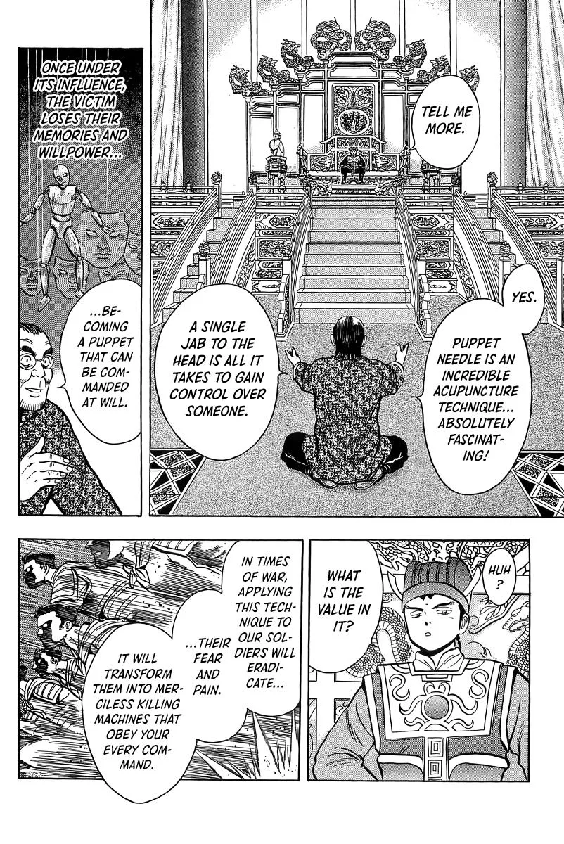 Tekken Chinmi, chapter 158, page 36