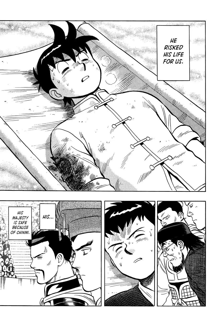 Tekken Chinmi, chapter 159, page 36