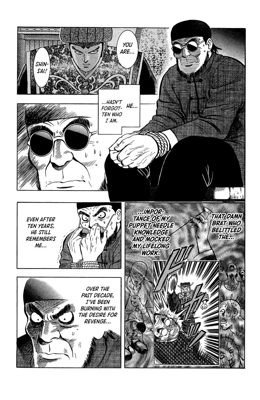 Tekken Chinmi, chapter 160, page 8