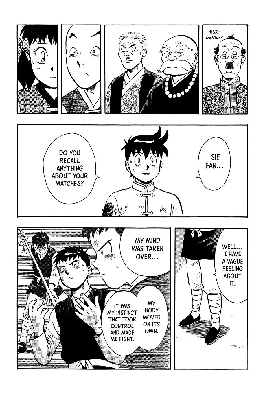 Tekken Chinmi, chapter 160, page 35