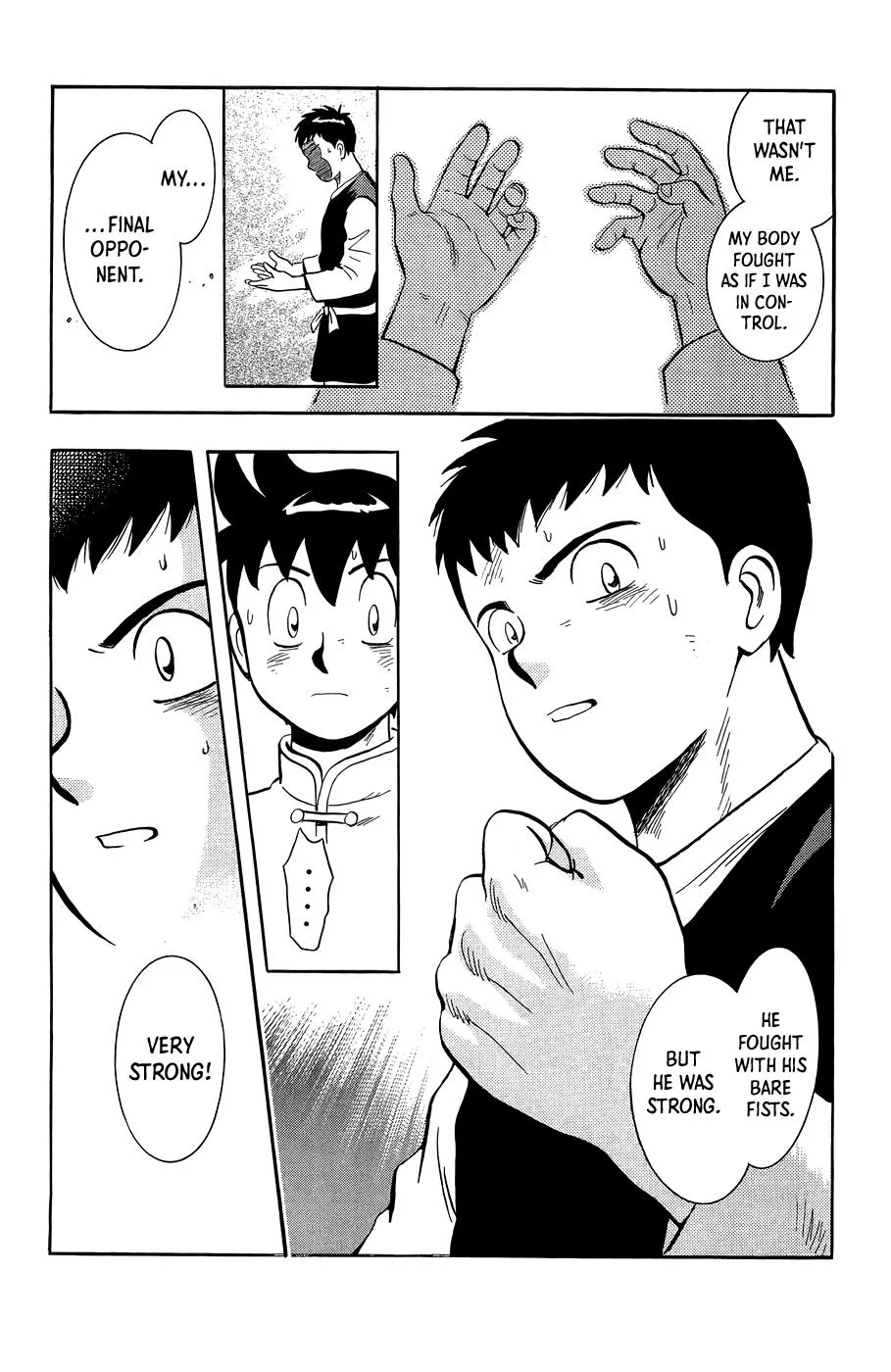 Tekken Chinmi, chapter 160, page 36