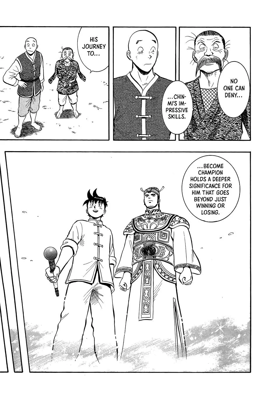 Tekken Chinmi, chapter 161, page 21