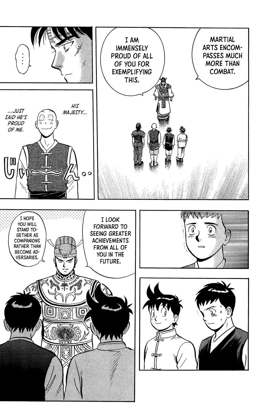 Tekken Chinmi, chapter 161, page 33