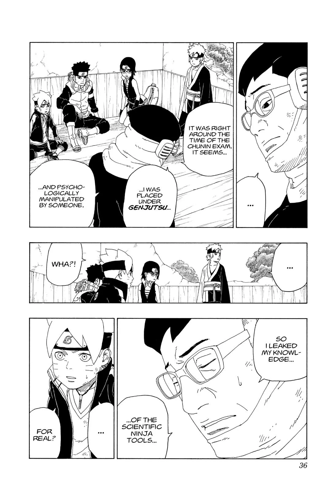Boruto - Naruto Next Generations, chapter 20, page 36