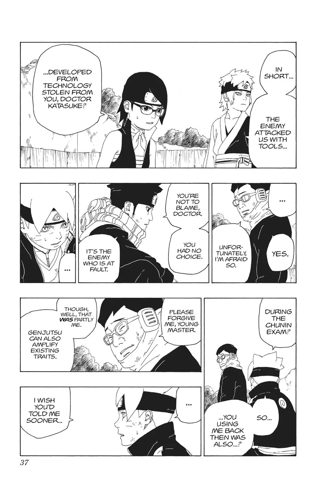 Boruto - Naruto Next Generations, chapter 20, page 37