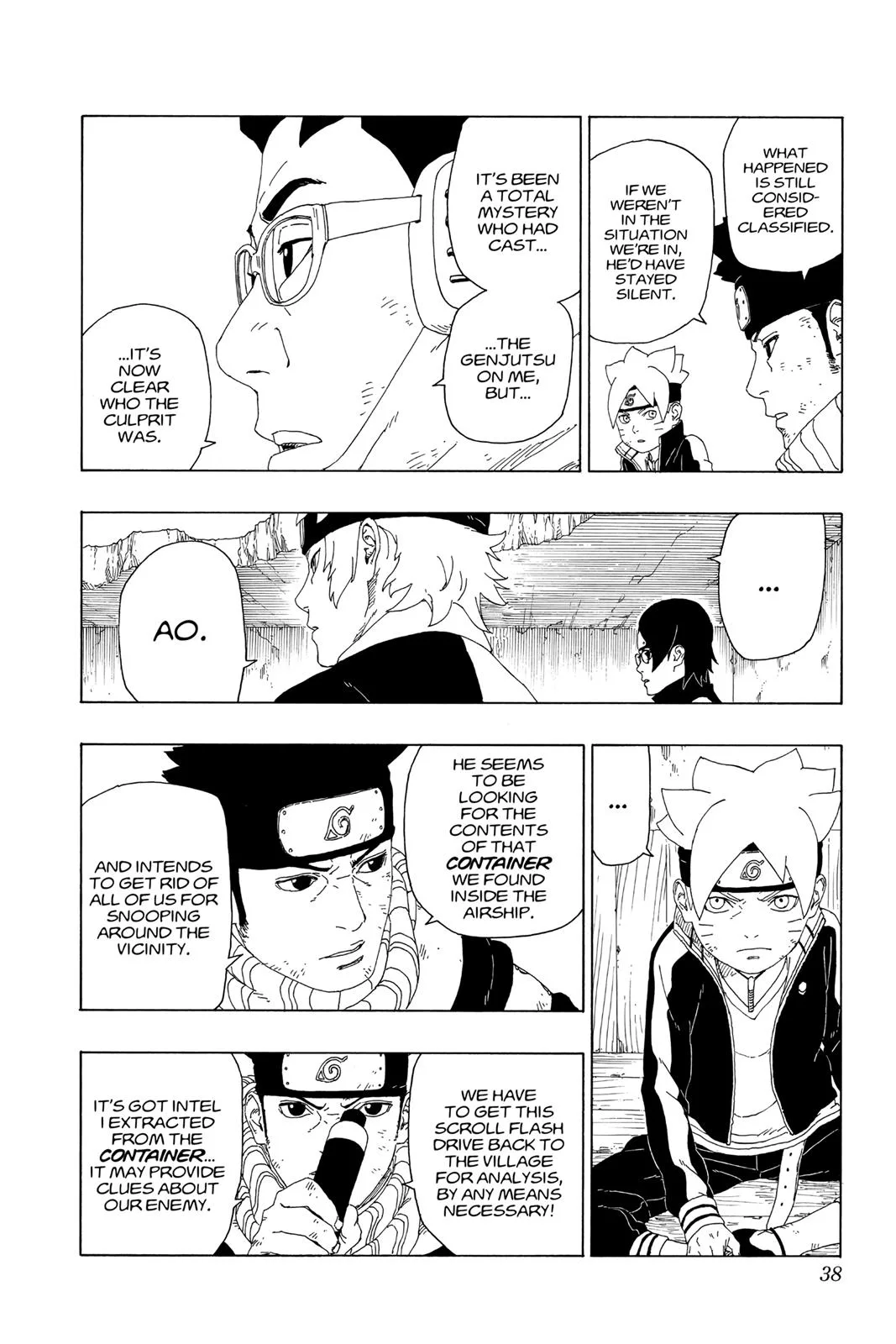 Boruto - Naruto Next Generations, chapter 20, page 38