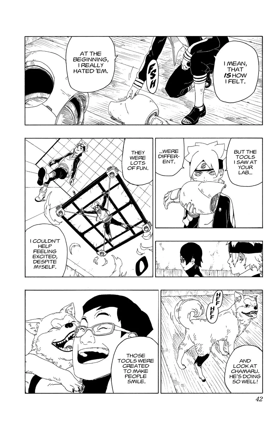 Boruto - Naruto Next Generations, chapter 20, page 42