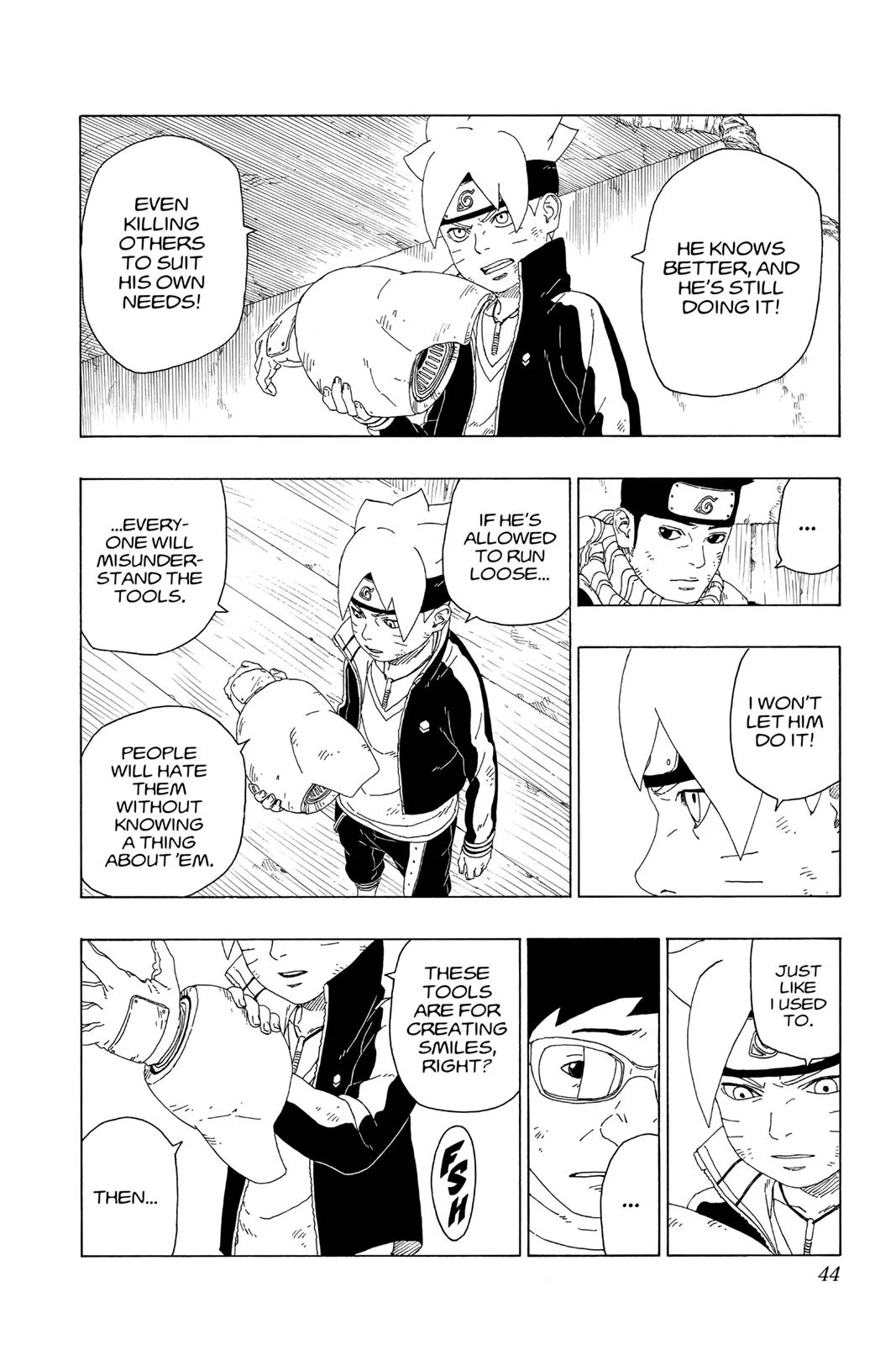 Boruto - Naruto Next Generations, chapter 20, page 44