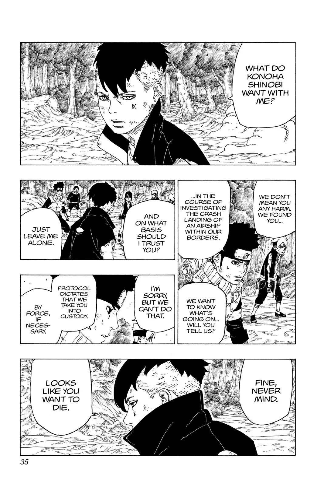 Boruto - Naruto Next Generations, chapter 24, page 35
