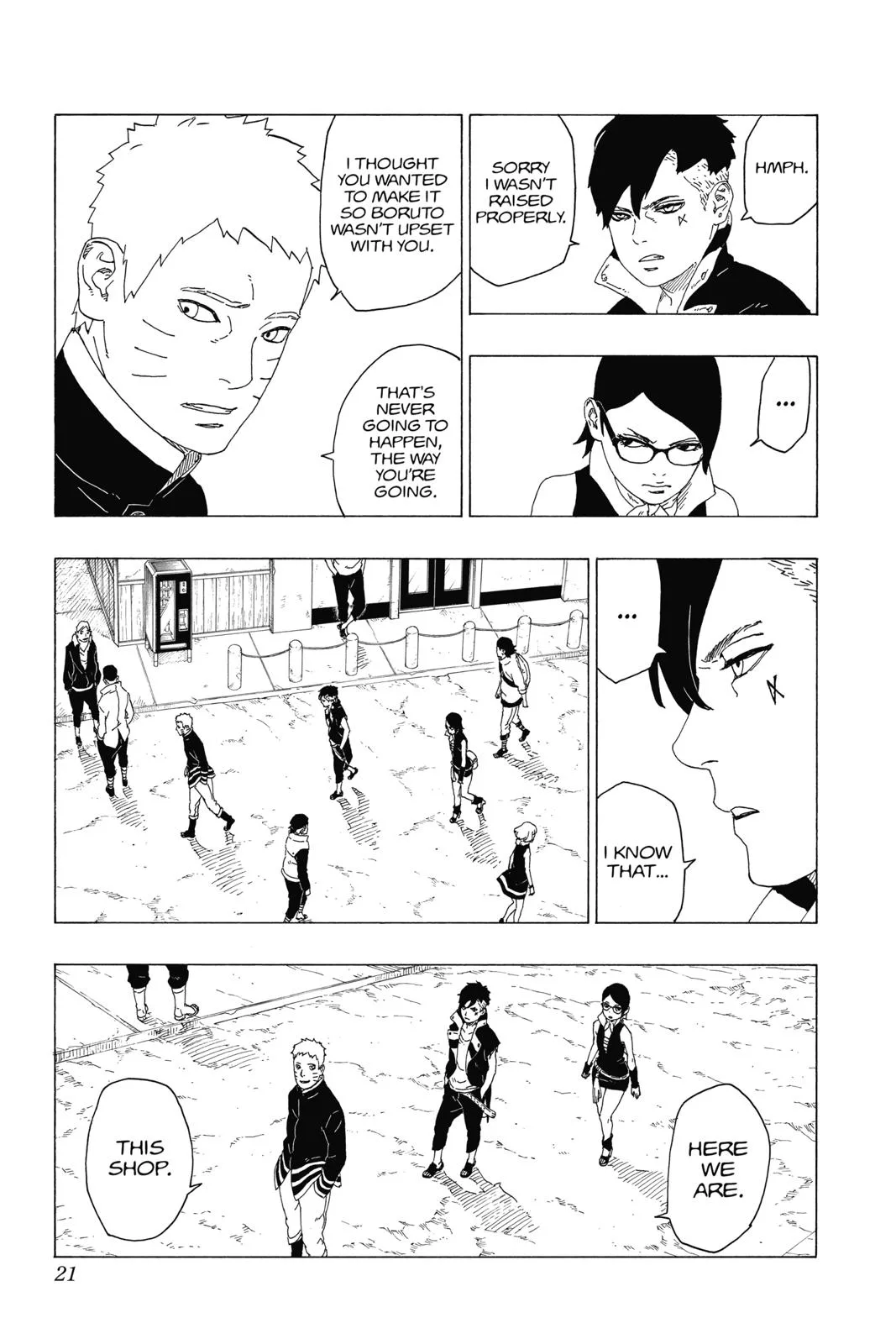 Boruto - Naruto Next Generations, chapter 28, page 21